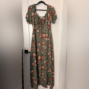 Baltic born size L never worn floral maxi dress